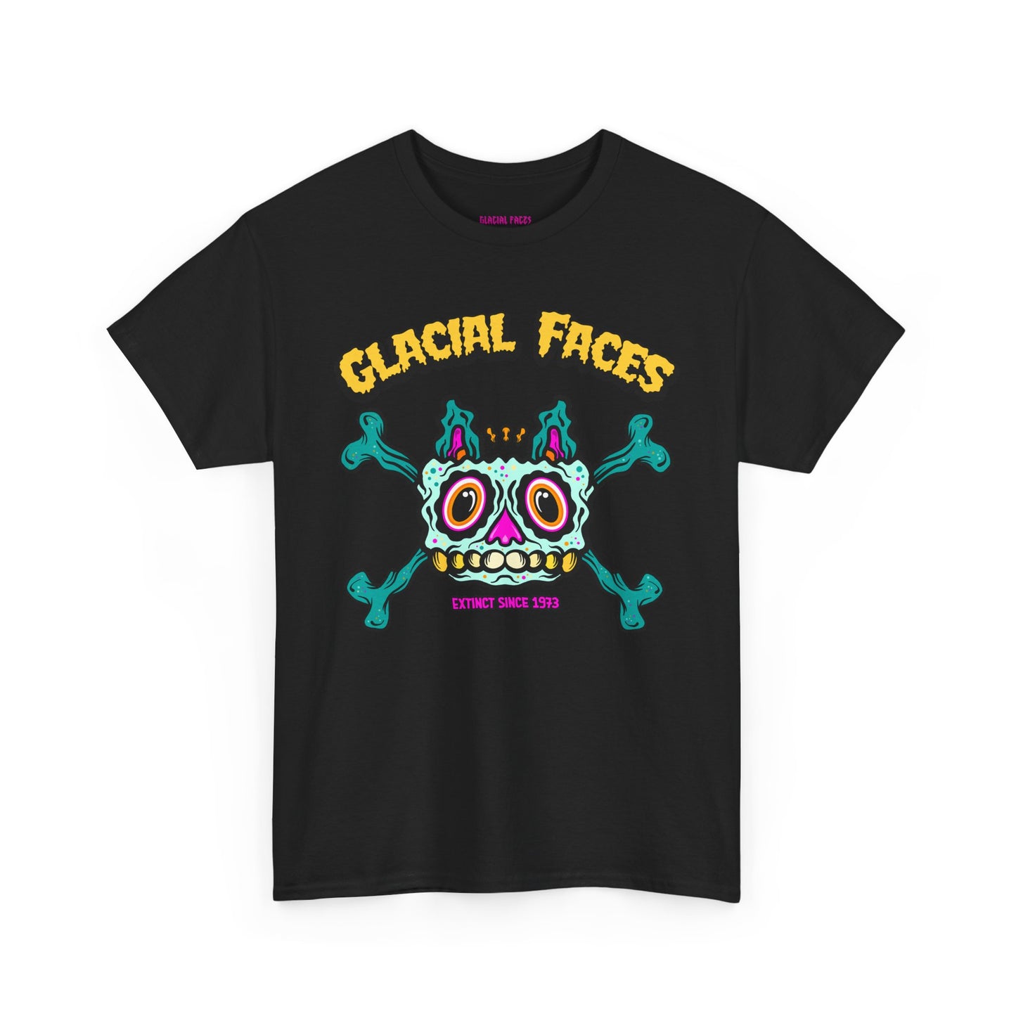 Glacial Faces - Sticky Bones Unisex Heavy Cotton Tee