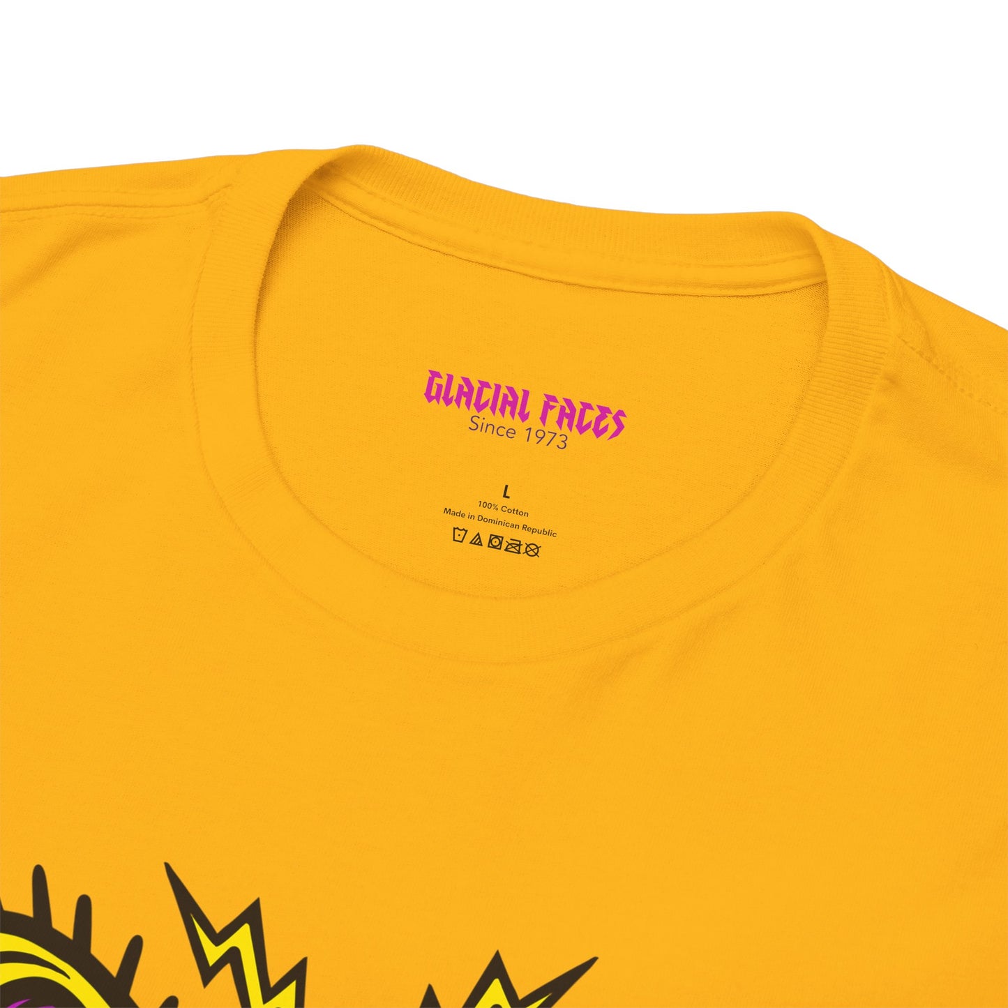 Glacial Faces Unisex Heavy Cotton Tee - Fly Guy T-Shirt