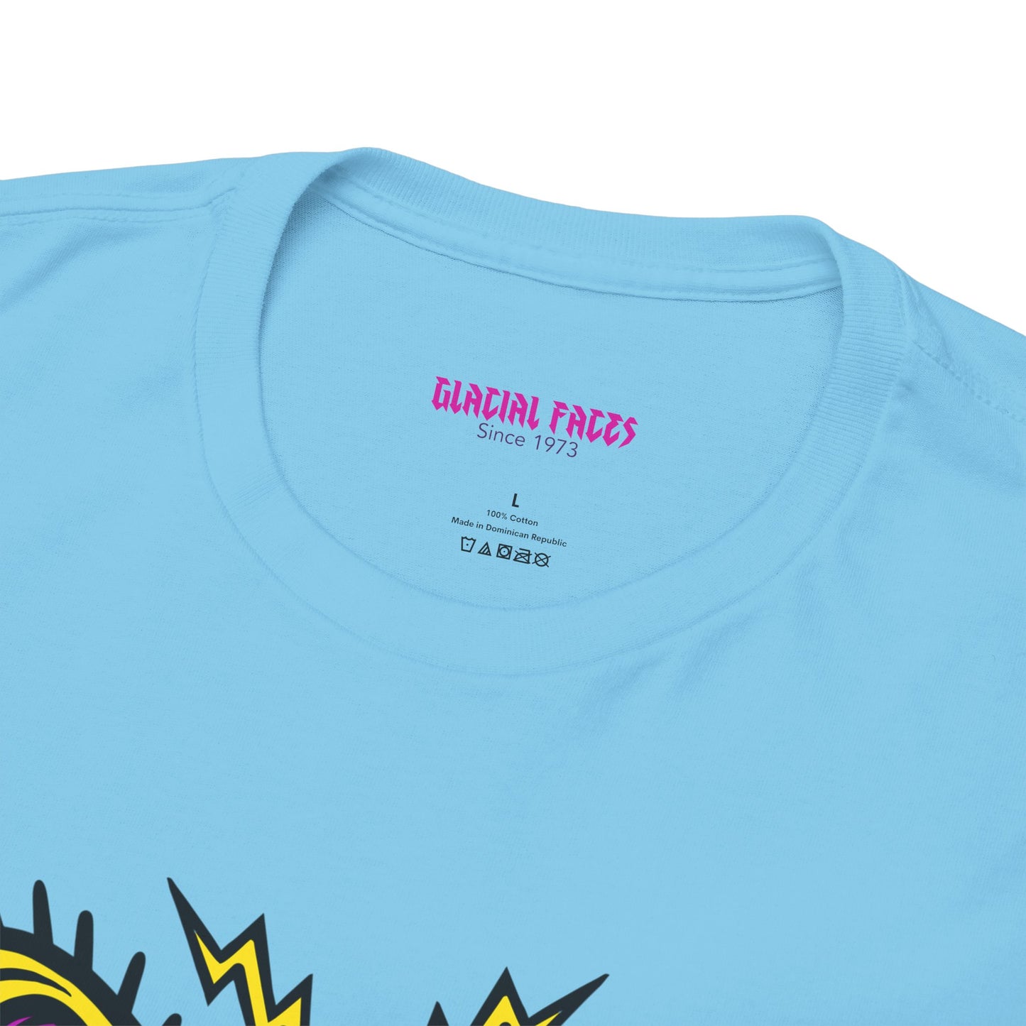 Glacial Faces Unisex Heavy Cotton Tee - Fly Guy T-Shirt