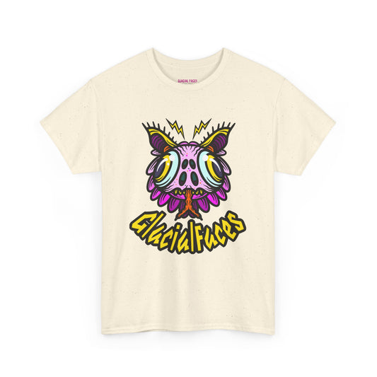 Glacial Faces Unisex Heavy Cotton Tee - Fly Guy T-Shirt