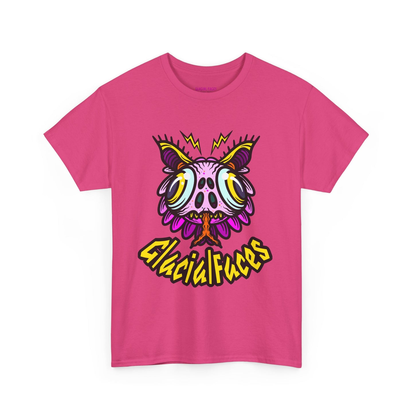 Glacial Faces Unisex Heavy Cotton Tee - Fly Guy T-Shirt
