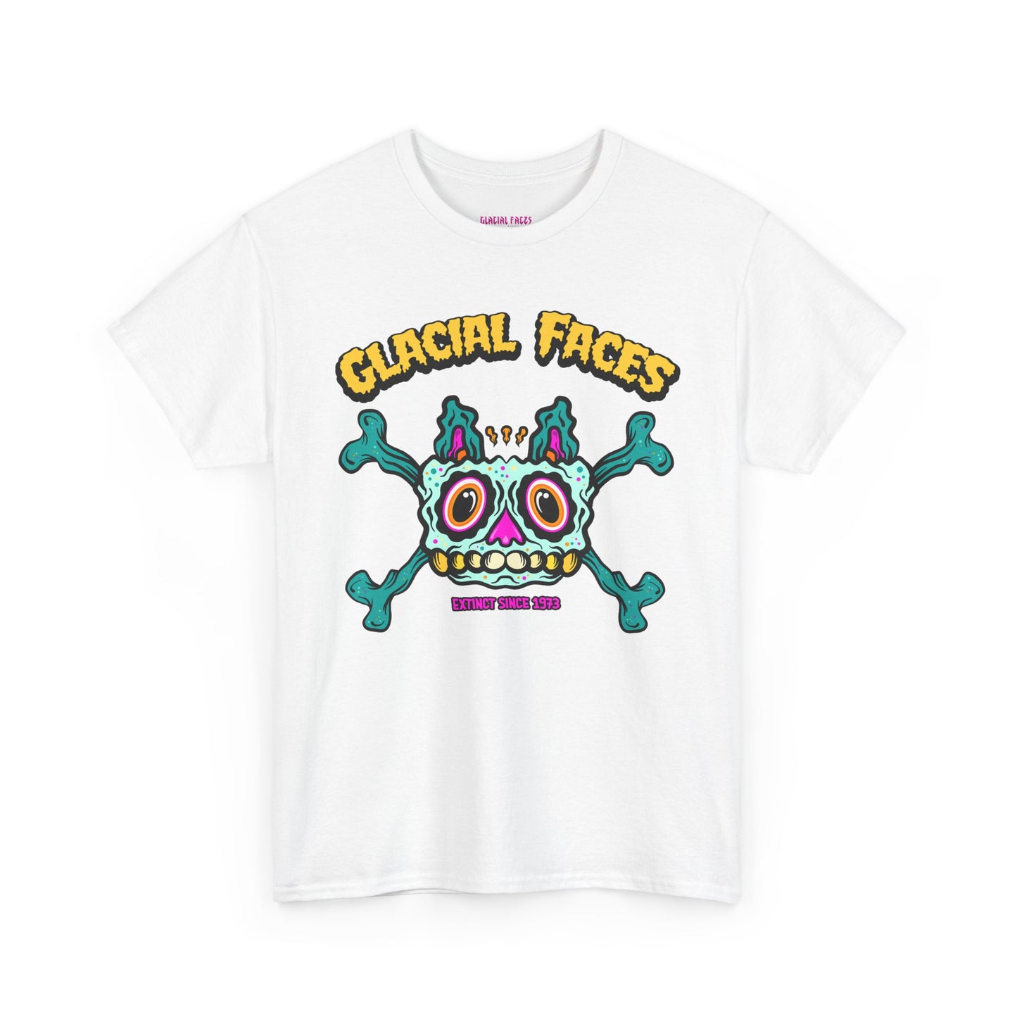 Glacial Faces - Sticky Bones Unisex Heavy Cotton Tee