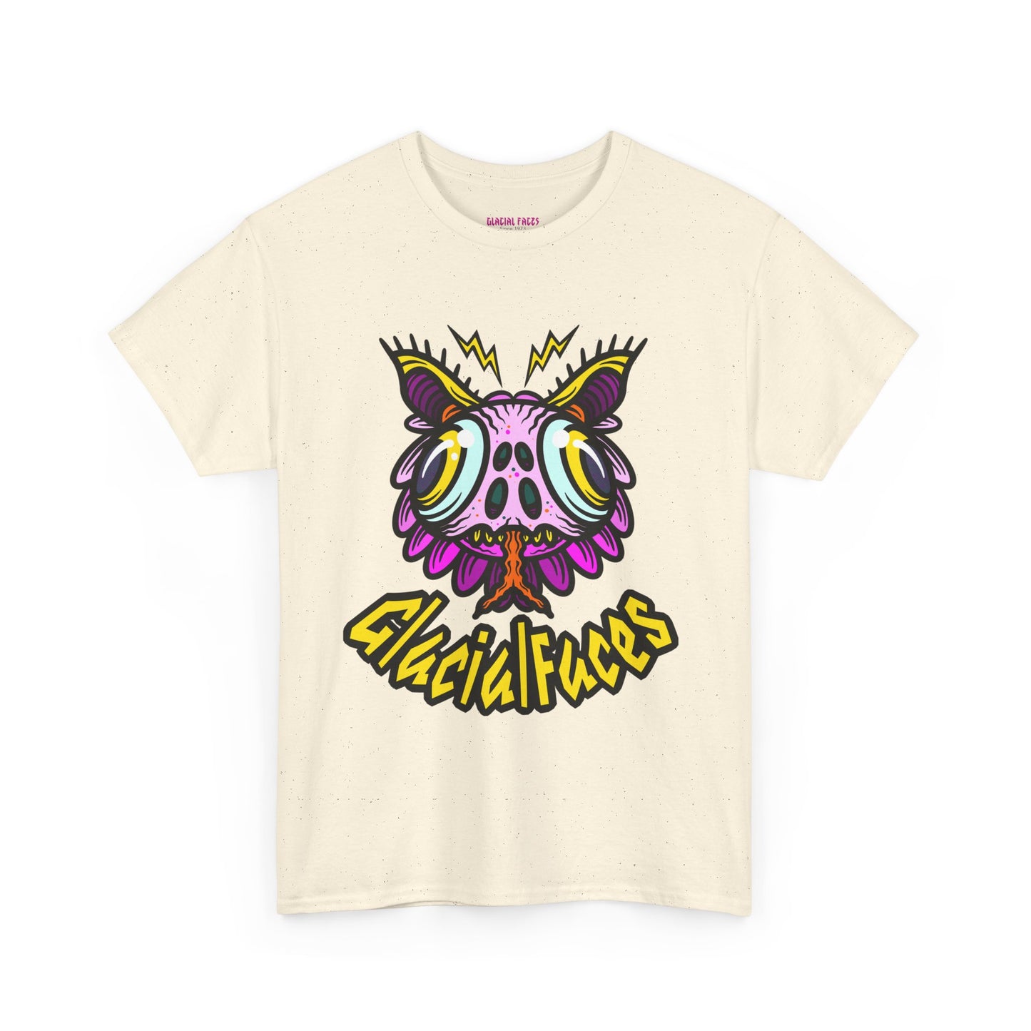Glacial Faces Unisex Heavy Cotton Tee - Fly Guy T-Shirt