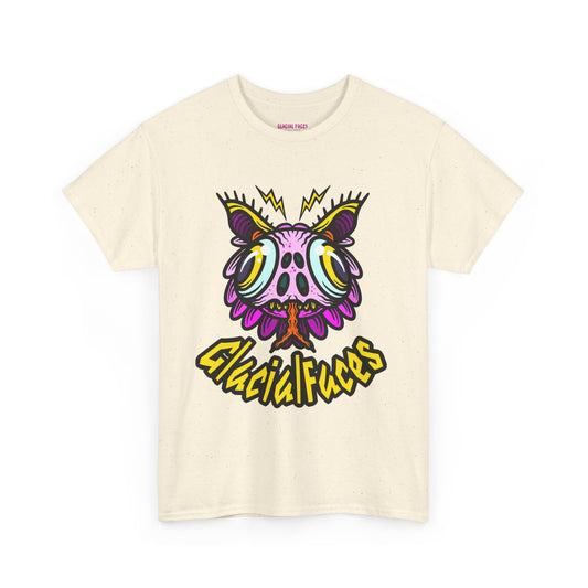 Glacial Faces Unisex Heavy Cotton Tee - Fly Guy T-Shirt