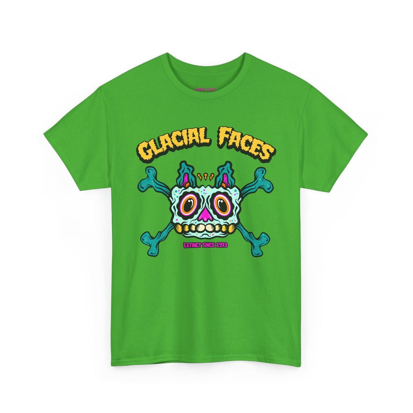 Glacial Faces - Sticky Bones Unisex Heavy Cotton Tee
