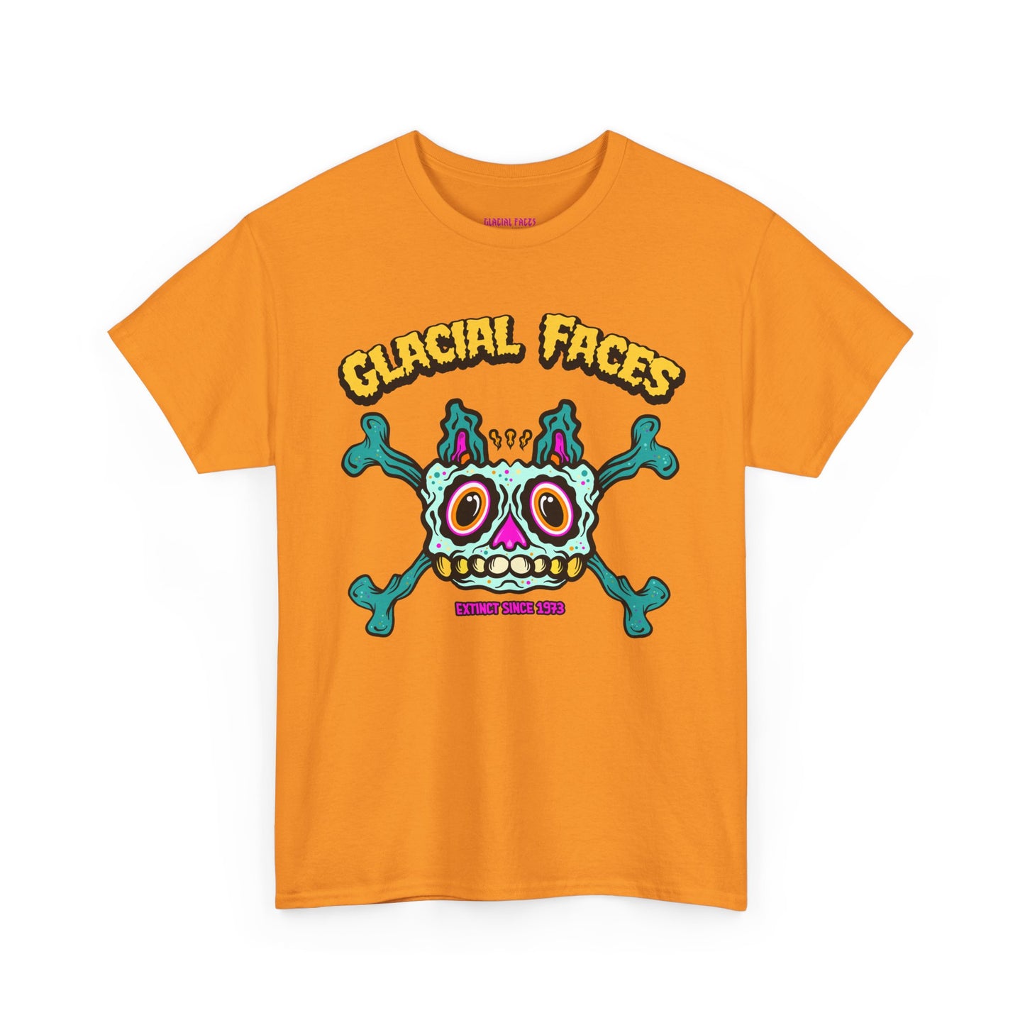 Glacial Faces - Sticky Bones Unisex Heavy Cotton Tee