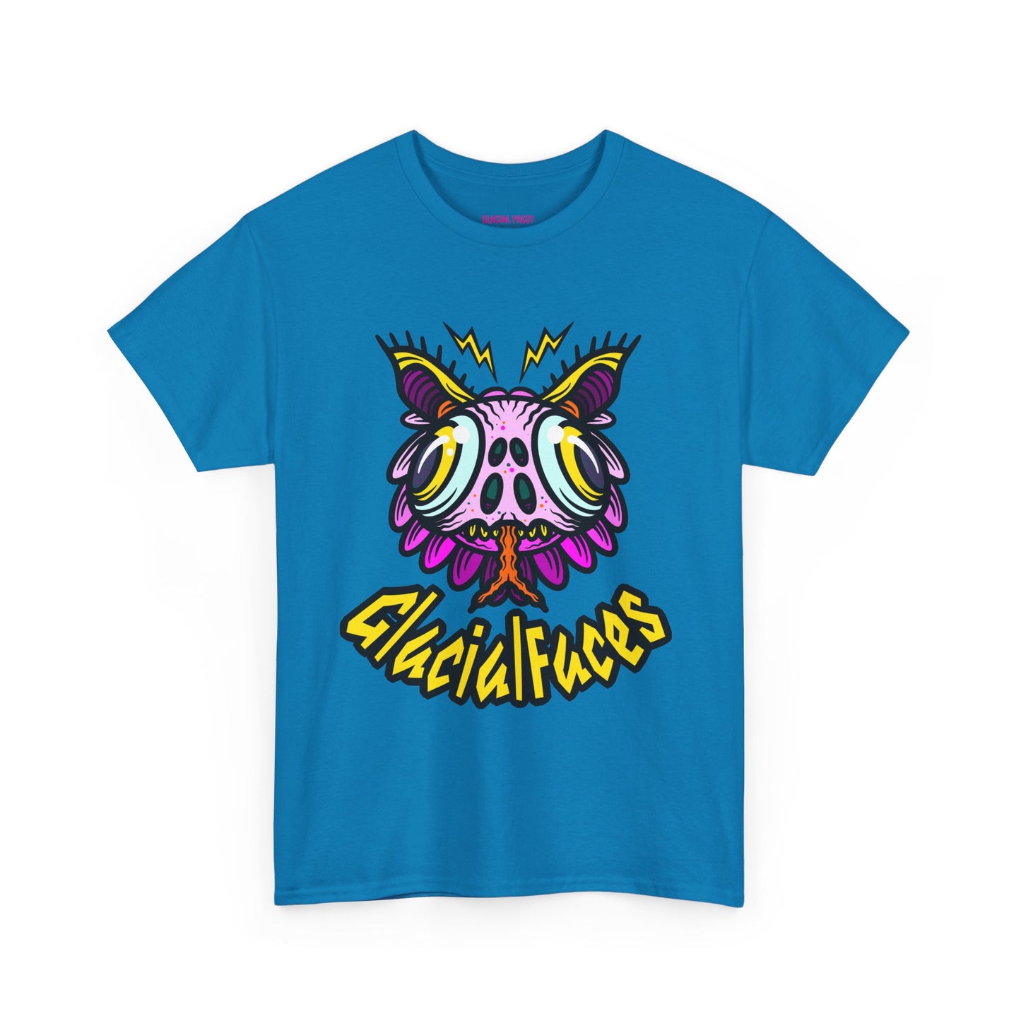 Glacial Faces Unisex Heavy Cotton Tee - Fly Guy T-Shirt