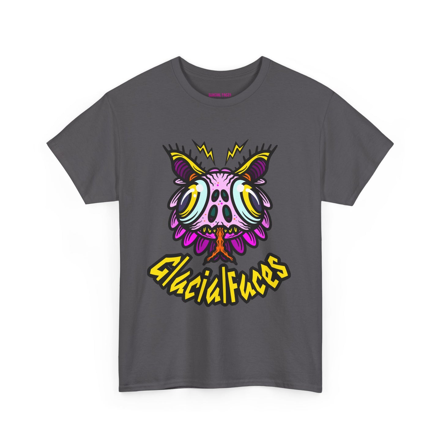 Glacial Faces Unisex Heavy Cotton Tee - Fly Guy T-Shirt