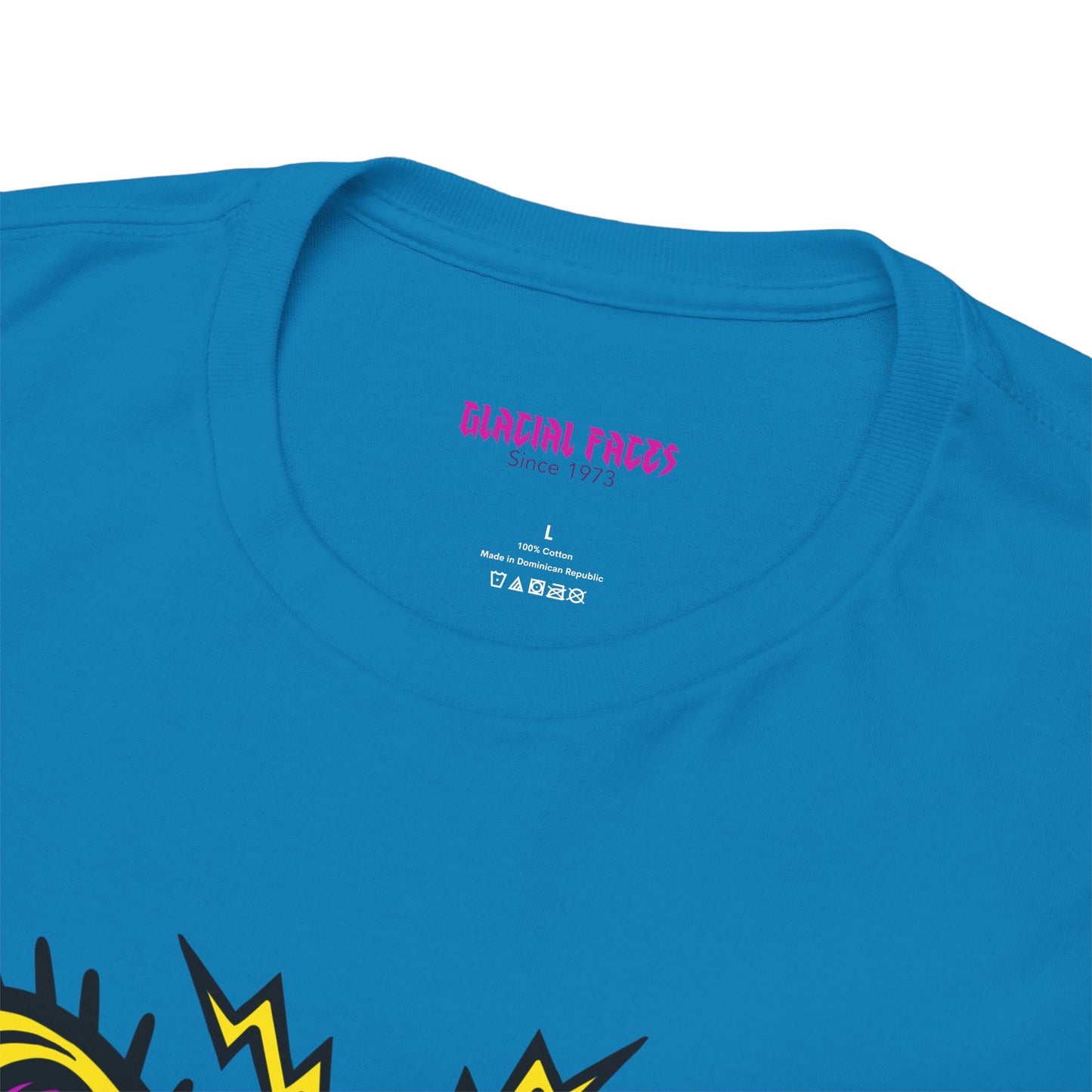 Glacial Faces Unisex Heavy Cotton Tee - Fly Guy T-Shirt