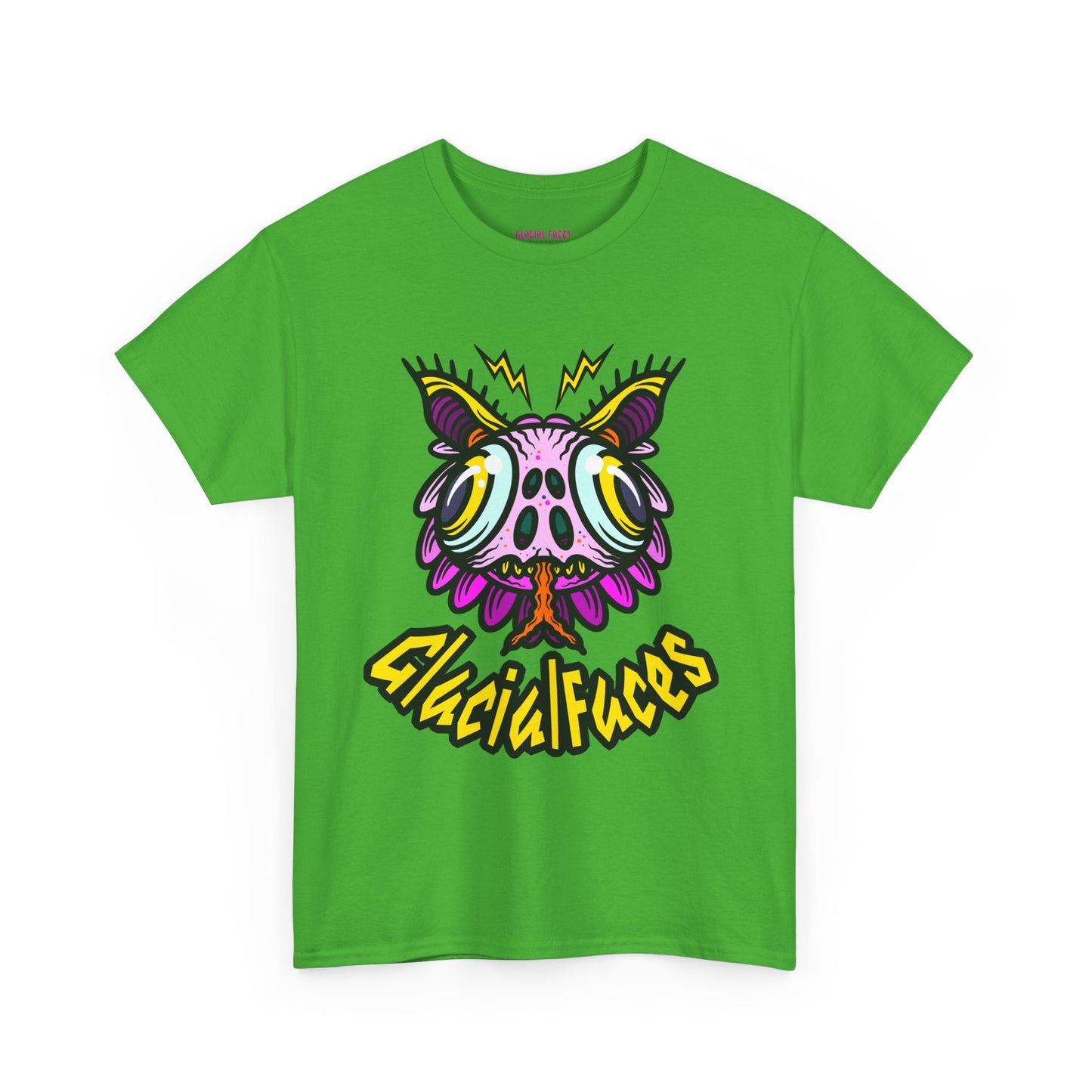 Glacial Faces Unisex Heavy Cotton Tee - Fly Guy T-Shirt