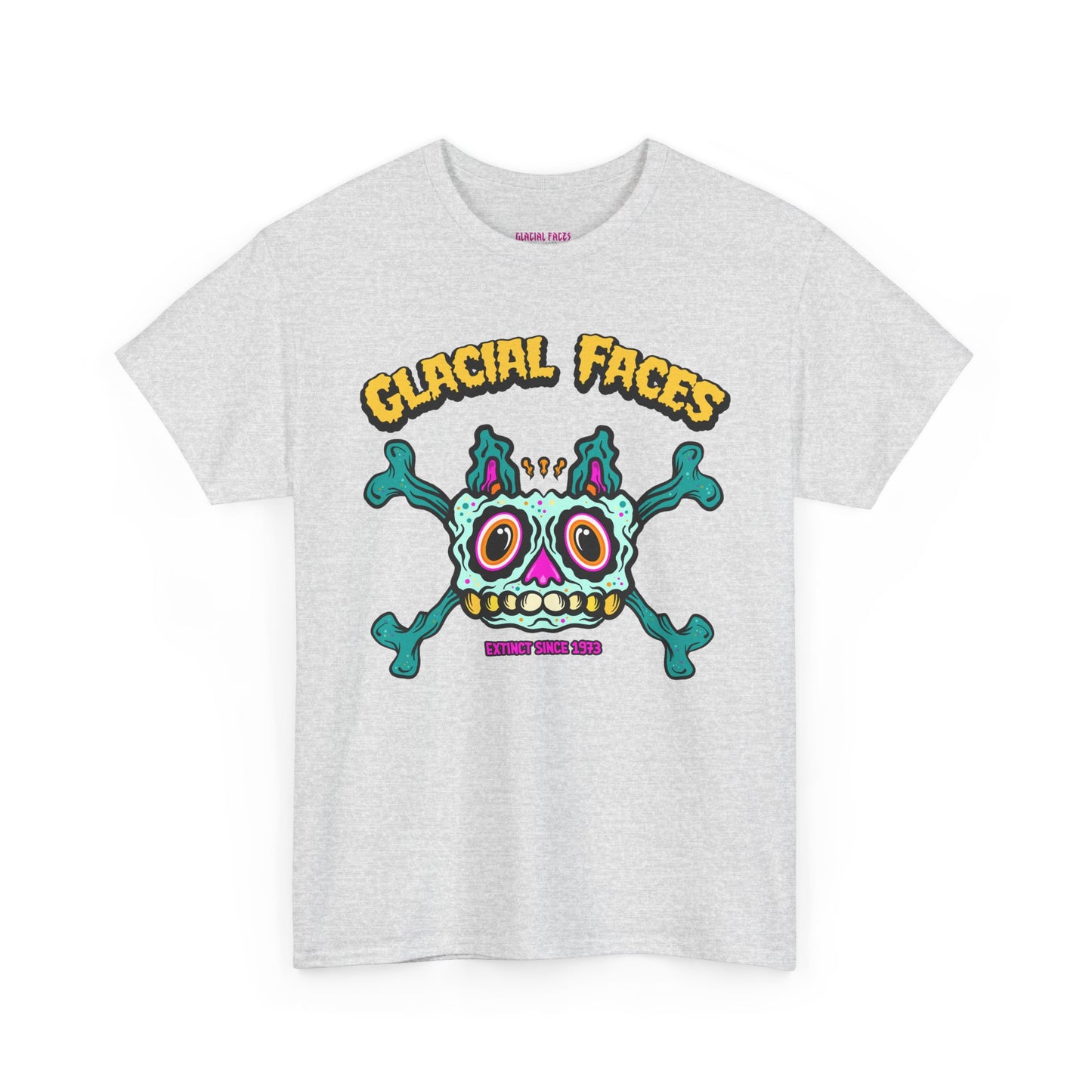 Glacial Faces - Sticky Bones Unisex Heavy Cotton Tee