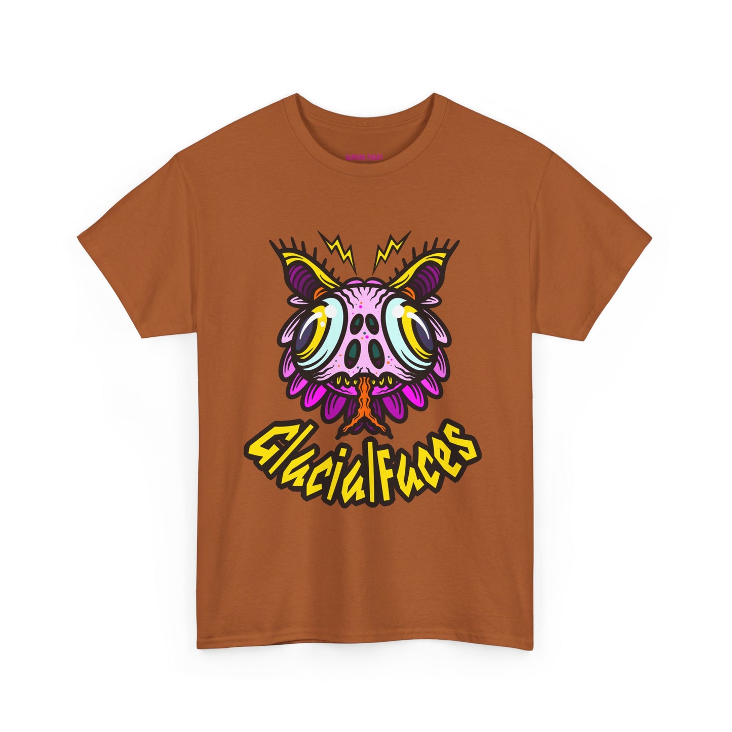 Glacial Faces Unisex Heavy Cotton Tee - Fly Guy T-Shirt