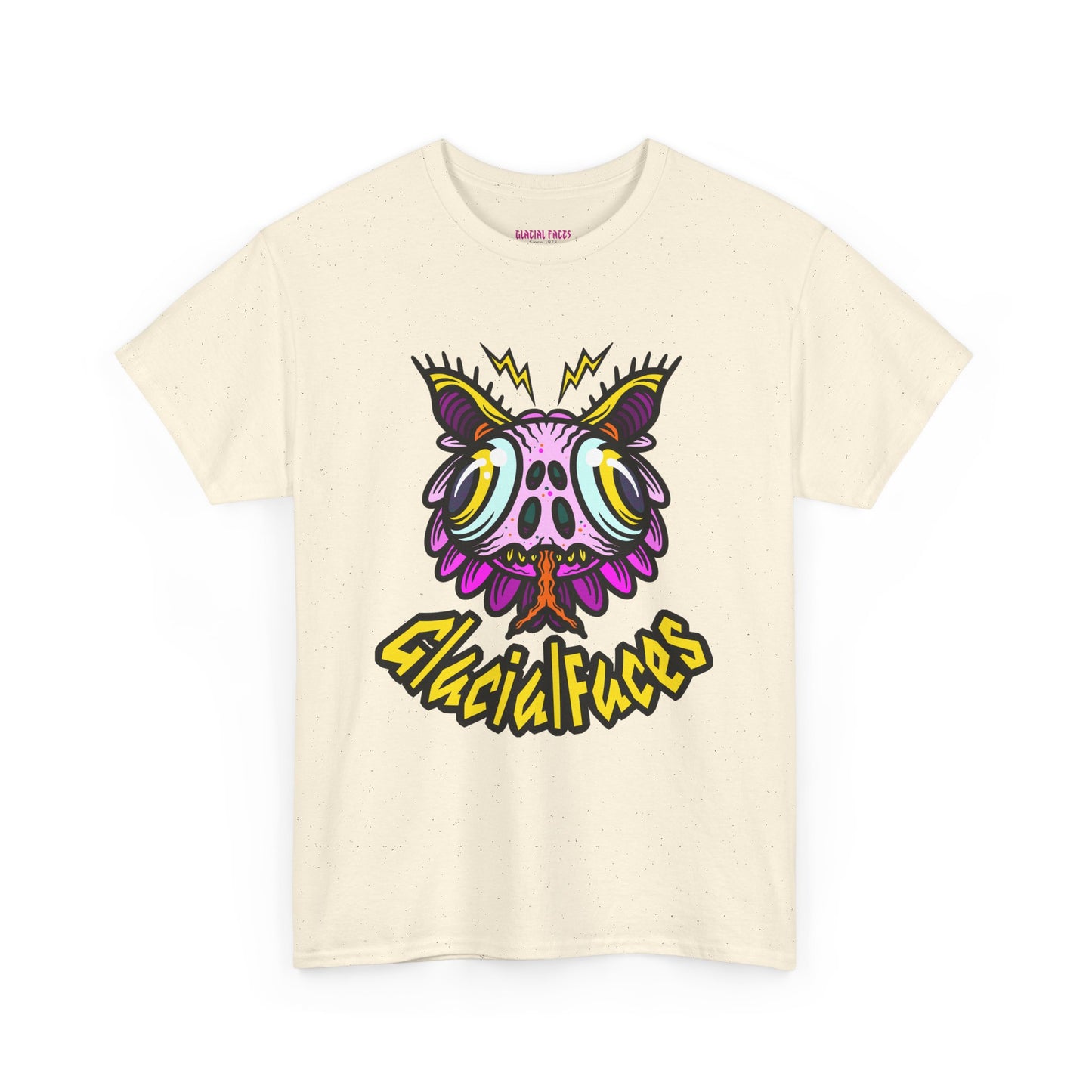 Glacial Faces Unisex Heavy Cotton Tee - Fly Guy T-Shirt