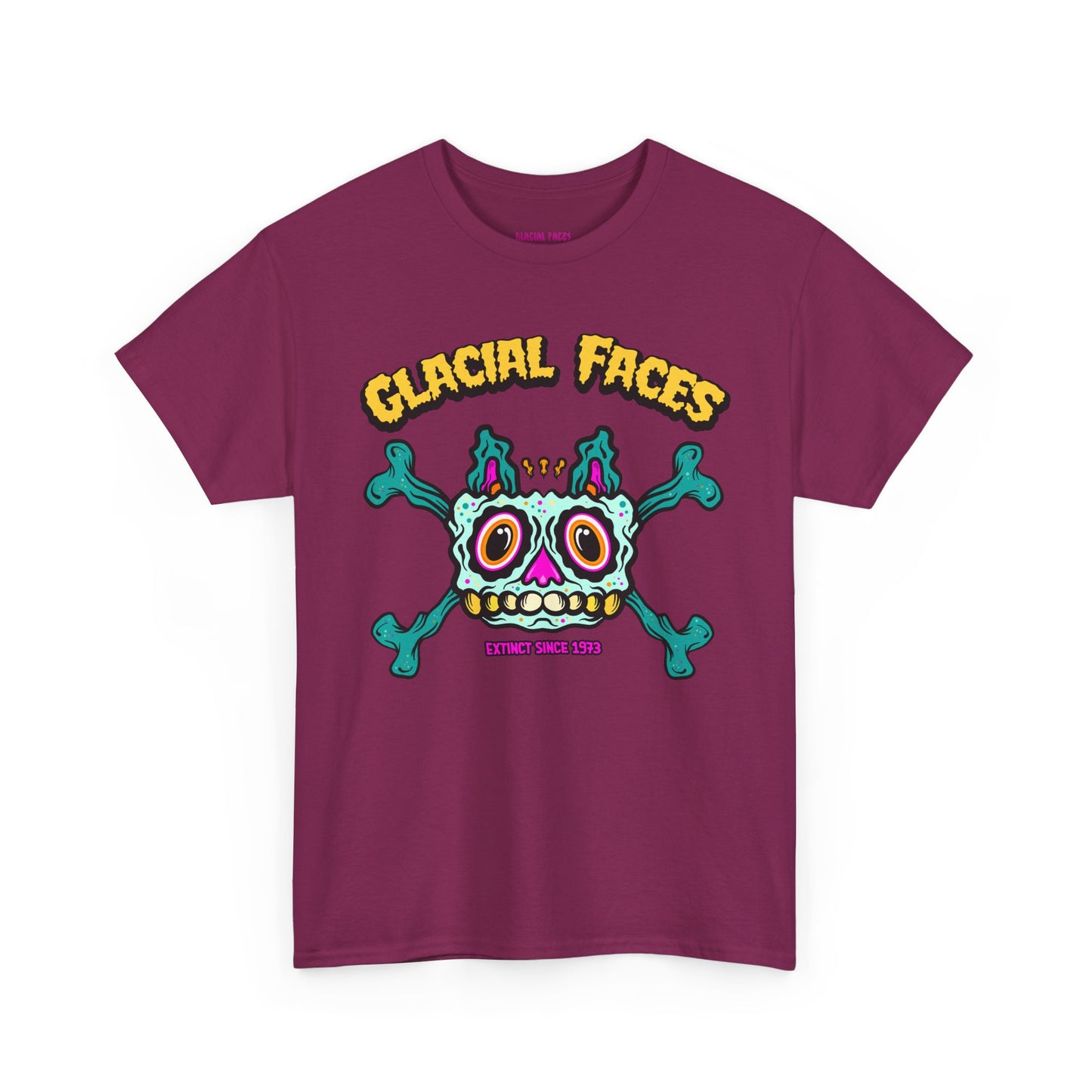 Glacial Faces - Sticky Bones Unisex Heavy Cotton Tee