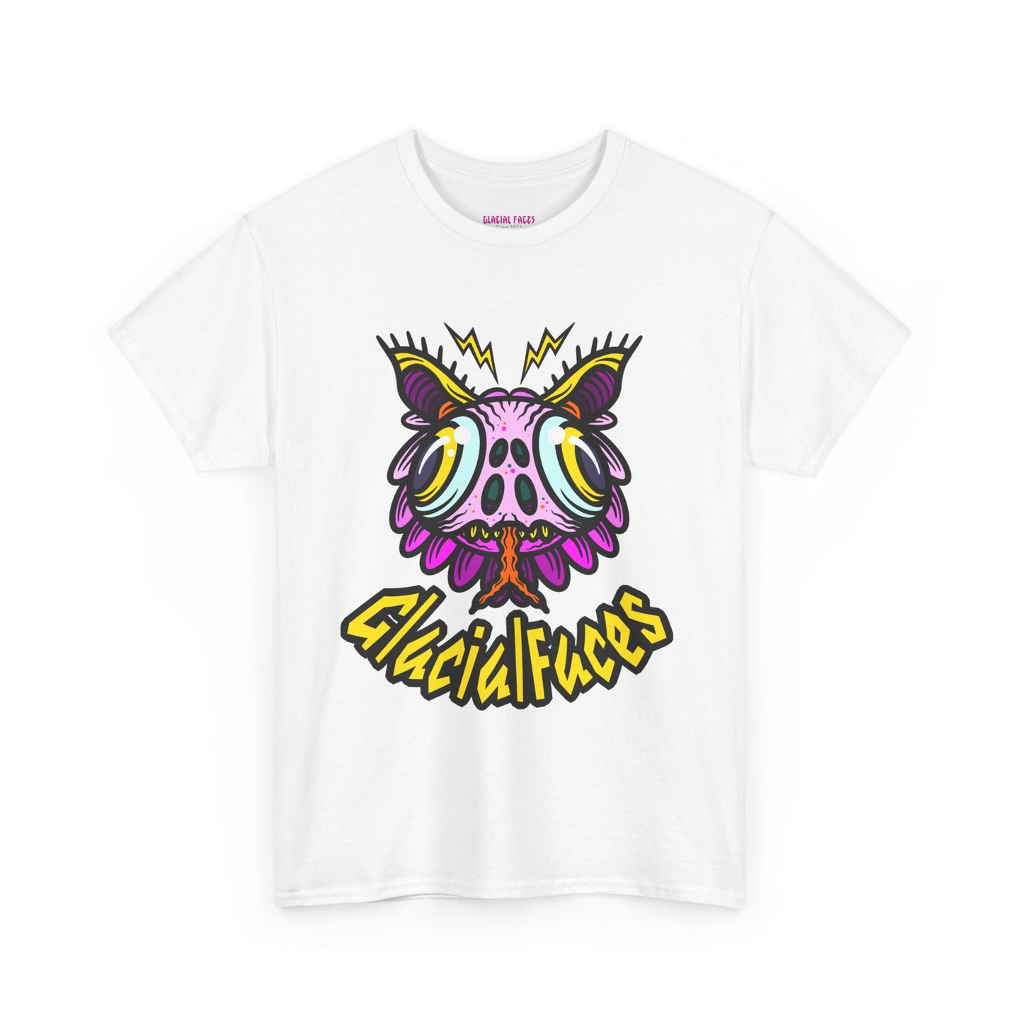 Glacial Faces Unisex Heavy Cotton Tee - Fly Guy T-Shirt