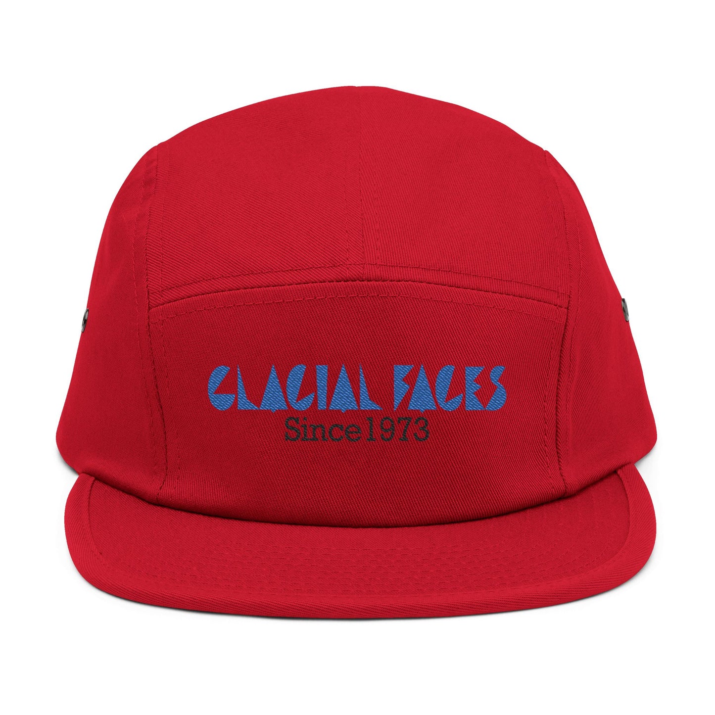 Embroidery 5 Panel Cap - Glacial Faces Glacial