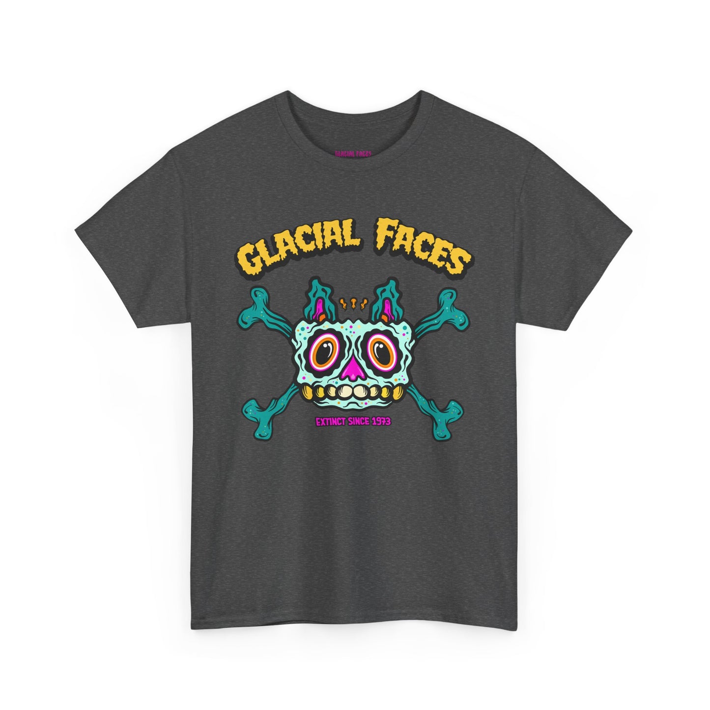 Glacial Faces - Sticky Bones Unisex Heavy Cotton Tee