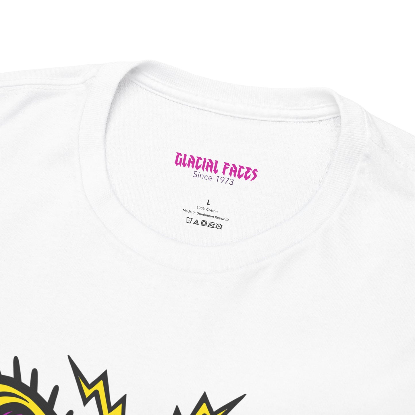 Glacial Faces Unisex Heavy Cotton Tee - Fly Guy T-Shirt