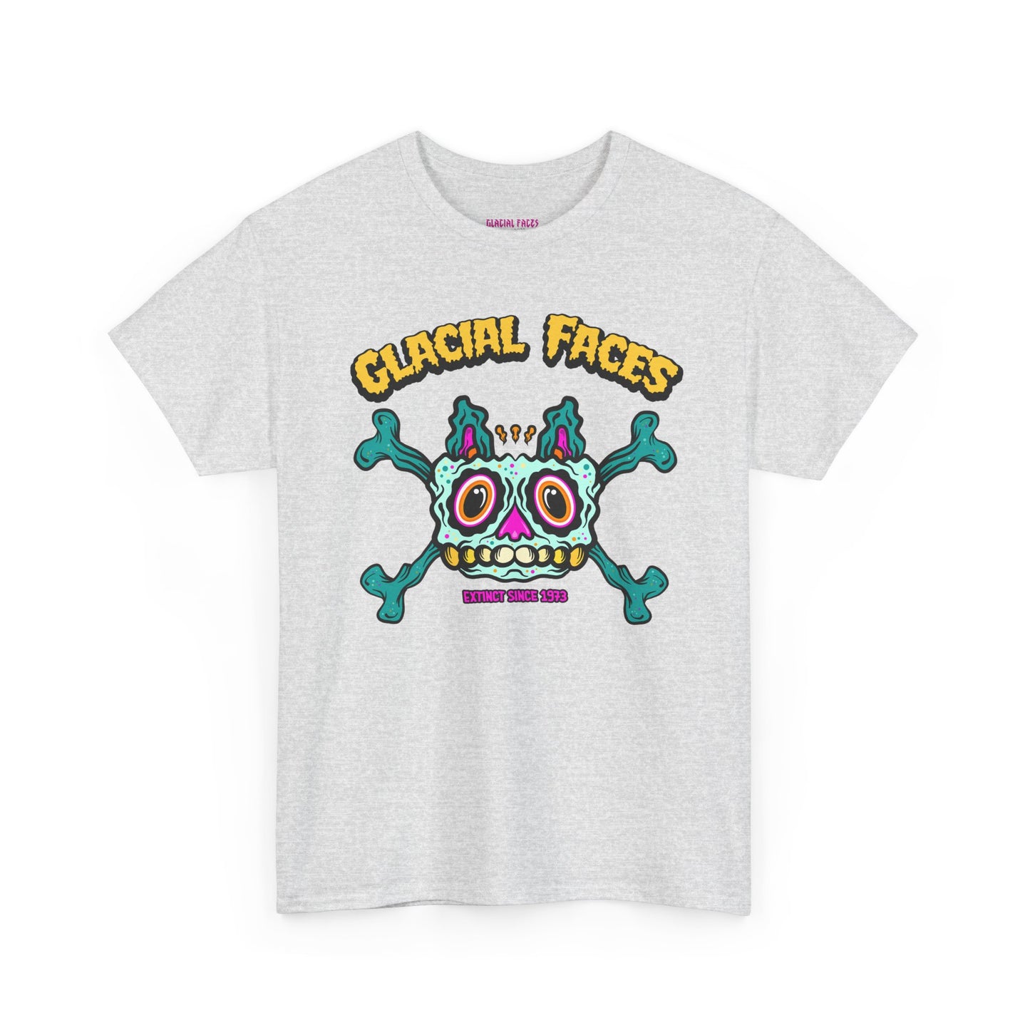 Glacial Faces - Sticky Bones Unisex Heavy Cotton Tee