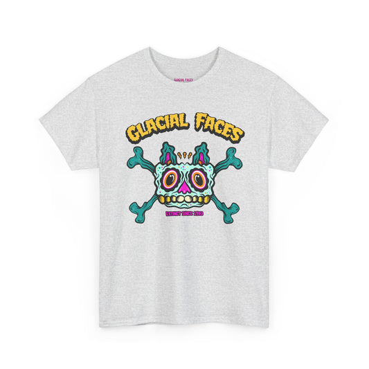 Glacial Faces - Sticky Bones Unisex Heavy Cotton Tee