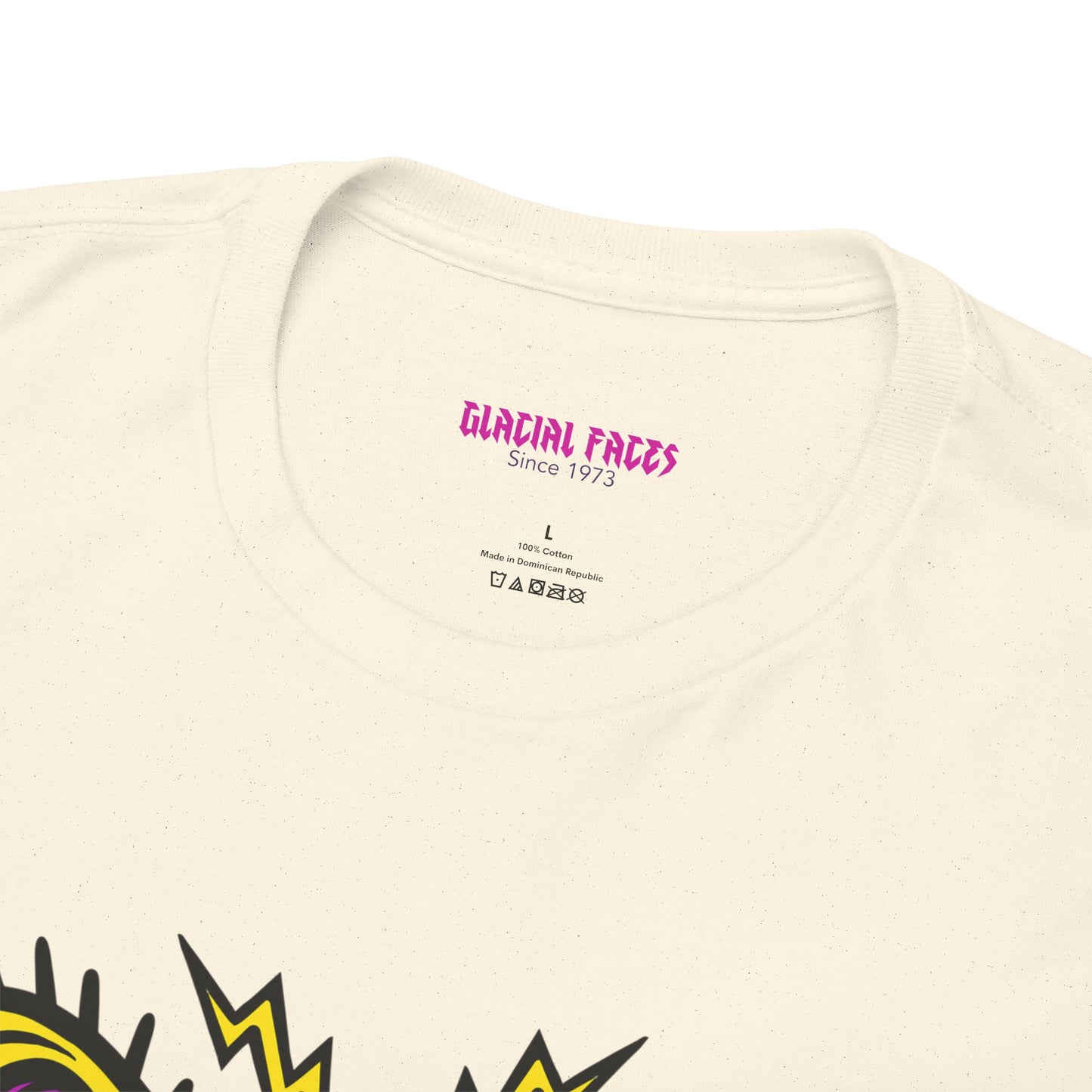 Glacial Faces Unisex Heavy Cotton Tee - Fly Guy T-Shirt