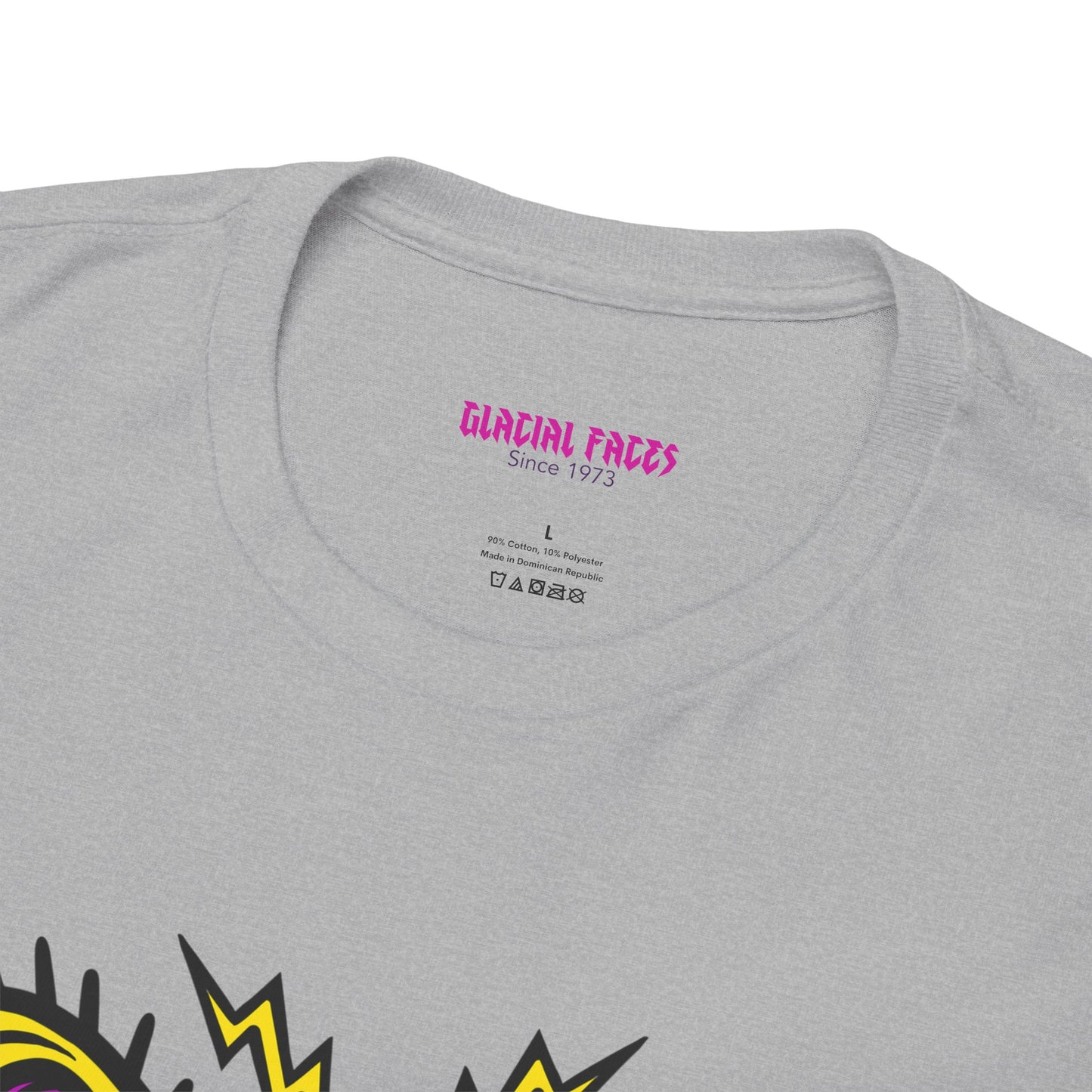 Glacial Faces Unisex Heavy Cotton Tee - Fly Guy T-Shirt