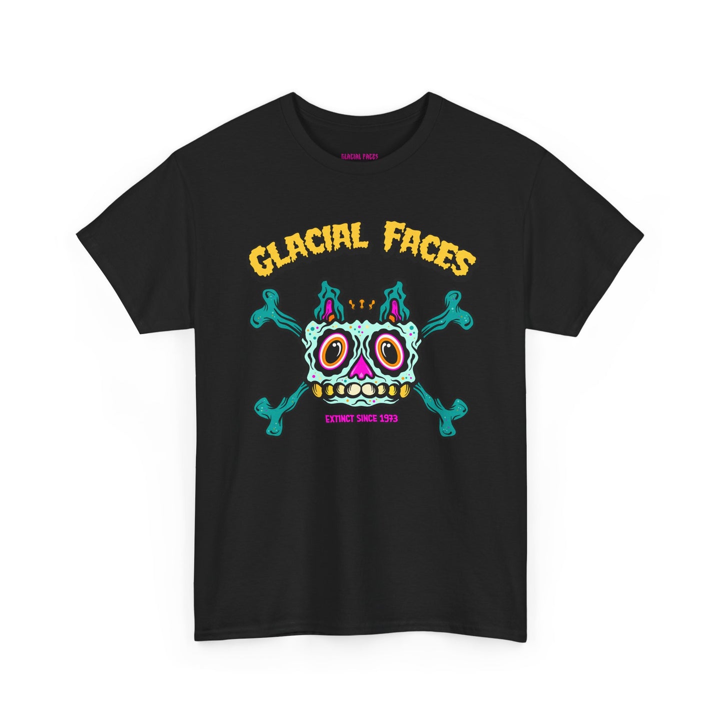 Glacial Faces - Sticky Bones Unisex Heavy Cotton Tee