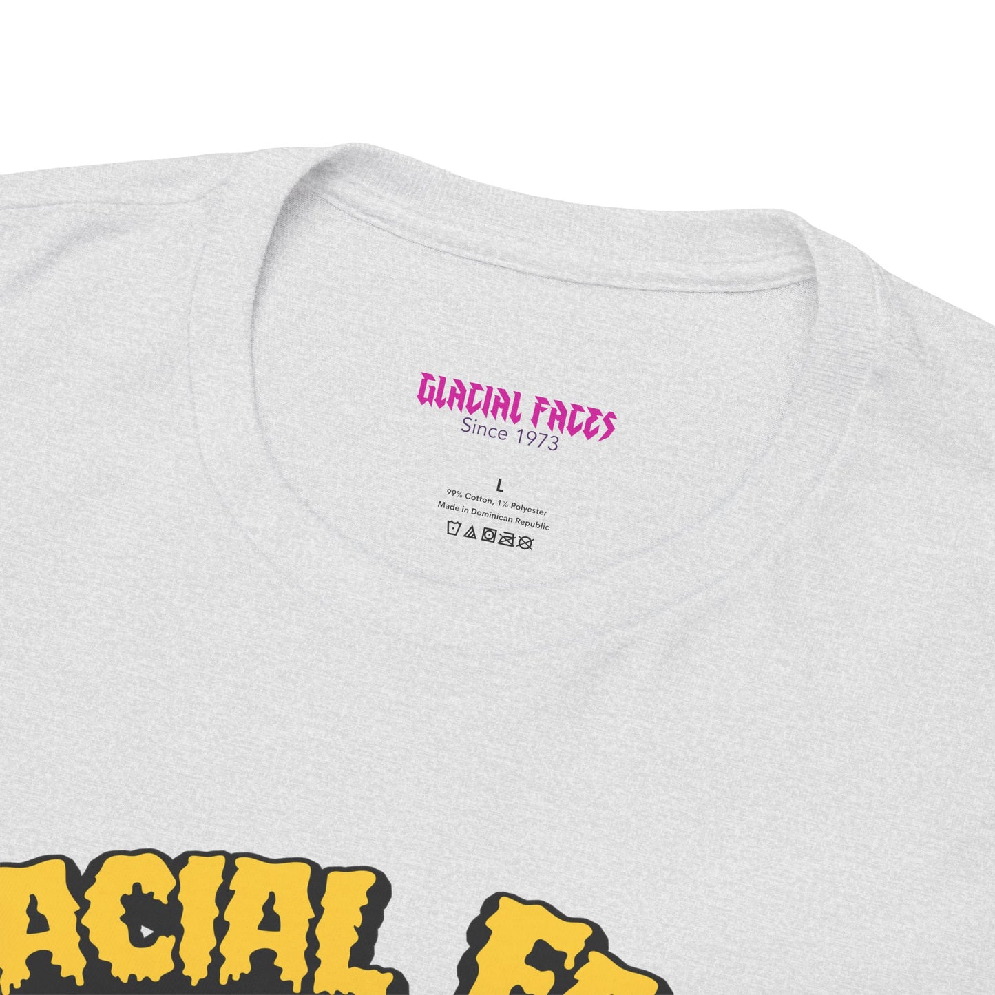 Glacial Faces - Sticky Bones Unisex Heavy Cotton Tee
