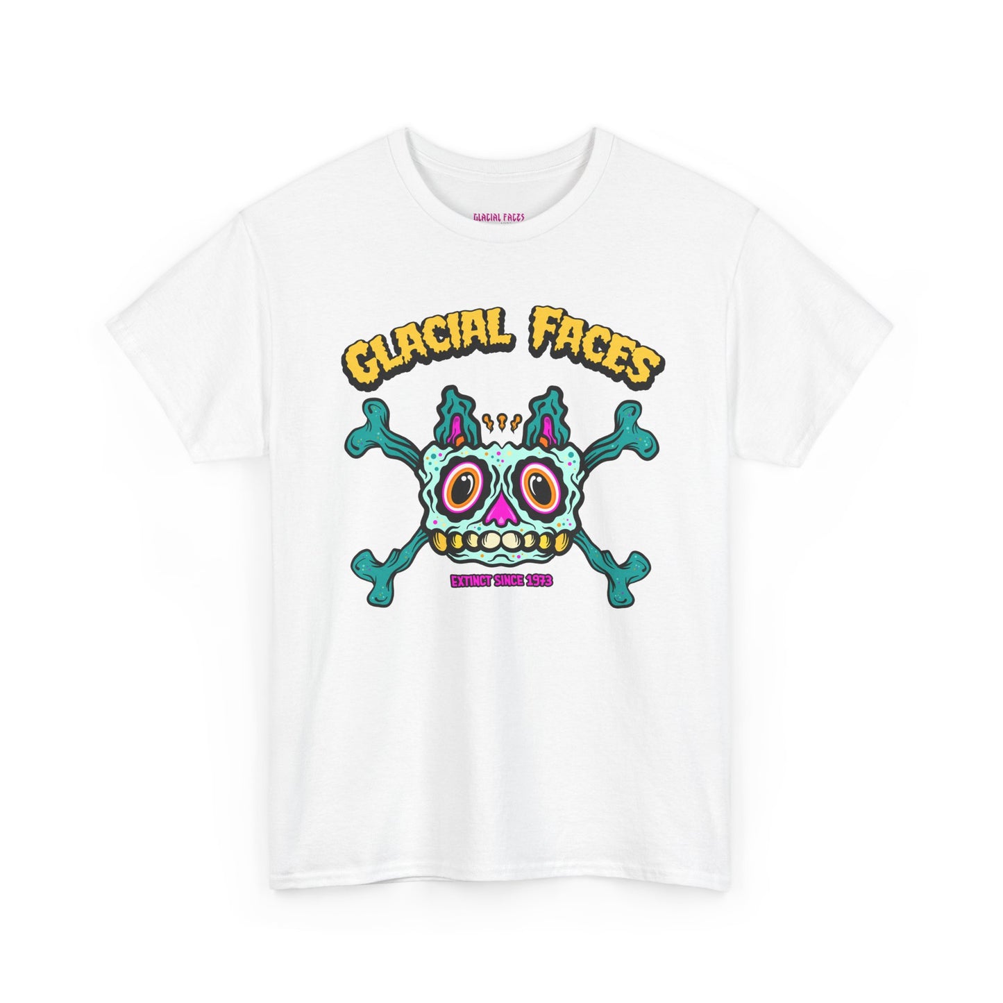 Glacial Faces - Sticky Bones Unisex Heavy Cotton Tee