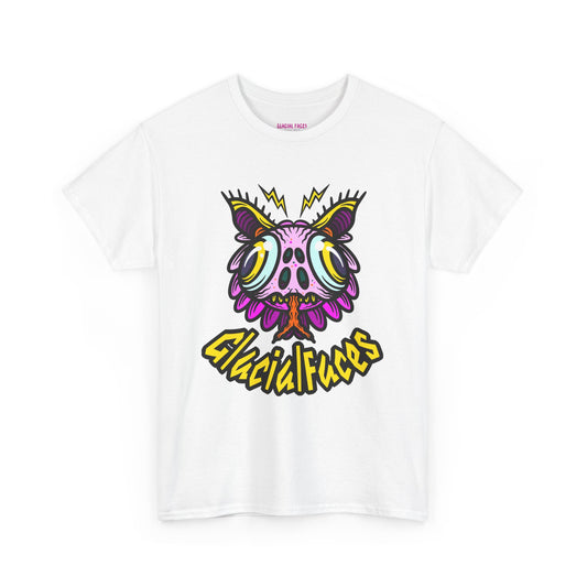 Glacial Faces Unisex Heavy Cotton Tee - Fly Guy T-Shirt