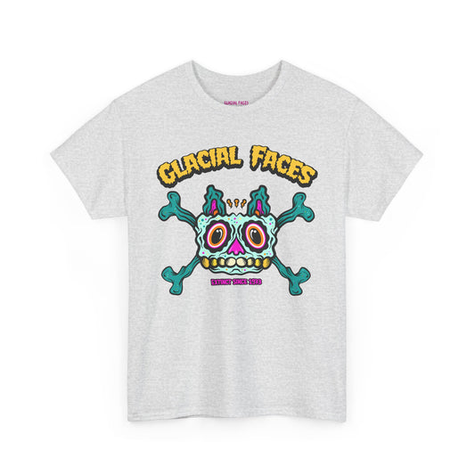 Glacial Faces - Sticky Bones Unisex Heavy Cotton Tee